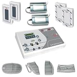 Wellstore Dual Mag + Kit Completo Magnetoterapia CEMP, Alta e Bassa Frequenza, 4 Canali, 92 Programmi, Kit Completo, Uso Professionale e Domestico, 50 W, 220-240 Vac