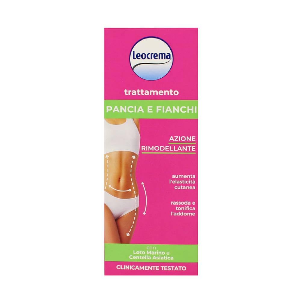 Leocrema Pancia Lift treatment for belly and hips 200 ml, Weiß