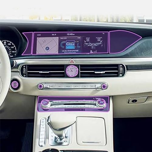 Film TPU PPF Genesis G90 2019-2023 protection transparente invisible pour console de luxe