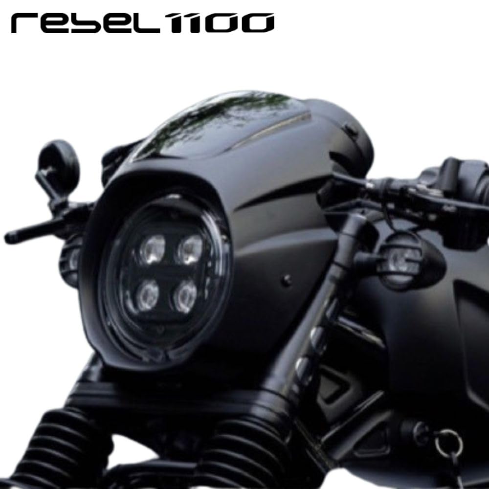 Amazon | Diabolus ホンダレブル1100用ヘッドライトカバー HR13 ビキニ