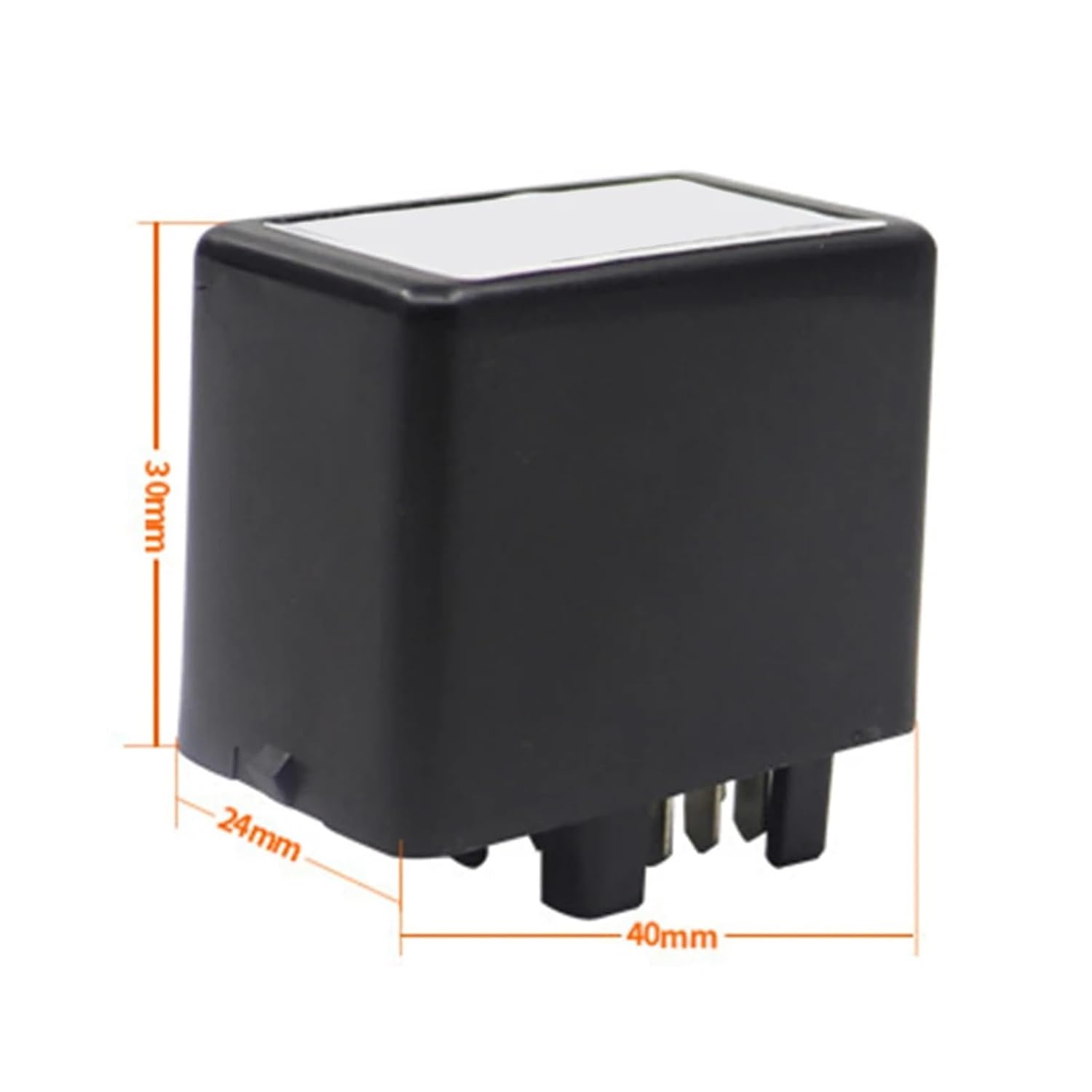 7 Pin Flasher Indicator Relay Compatible with LEDs Flash Rate Solution High Visibility As Shown in The Picture