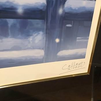 珈琲貴族　版画　「雪花の郷」 珈琲貴族 版画 「雪花の郷」 新作版画紹介】珈琲貴族先生『雪花