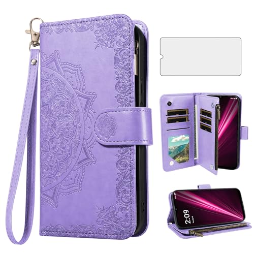 Coque T-Mobile Revvl 6/6X 5G portefeuille pour simplifier vos sorties