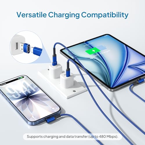 Image of Elebase for iPhone 16e Car Charger Cable 6.6FT with USB Adapter,Right Angle 90 Degree Power Delivery Fast Charging Cord Line for iPhone 17 16 15 Pro Max Air,AirPods 4 Pro 3,Google Pixel 9,iPad 10th 11