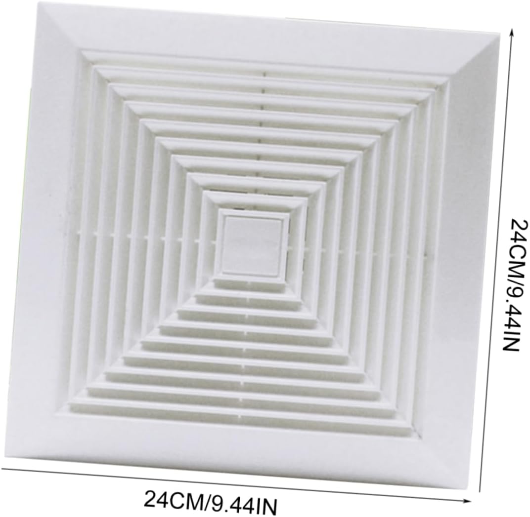 VALICLUD Powerful Quiet Bathroom Ventilation Fan Ceiling Wall Mount Exhaust Fan for Efficient Air Circulation Kitchen Toilet and Bathroom Spaces