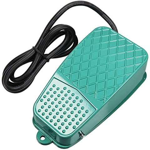 Gebildet Metall 12V-24V-48V-230V/10A Momentaner Rutschfester Fußpedalschalter Freisprech-Fußschalter Cover
