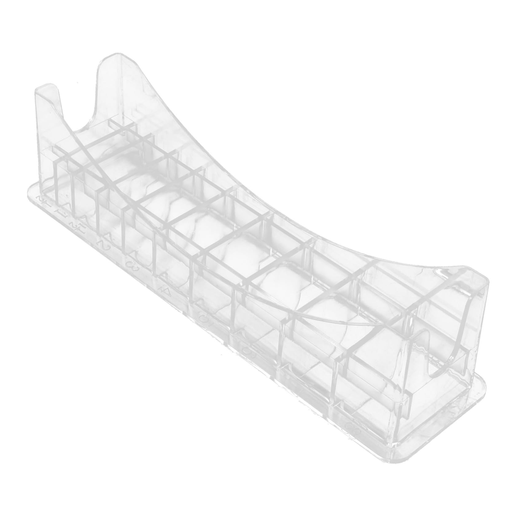 Ipetboom Clipper Guard Holder Hair Tools Storage Organizer Plastic Guide Comb Storage Case Barbershop Supplies