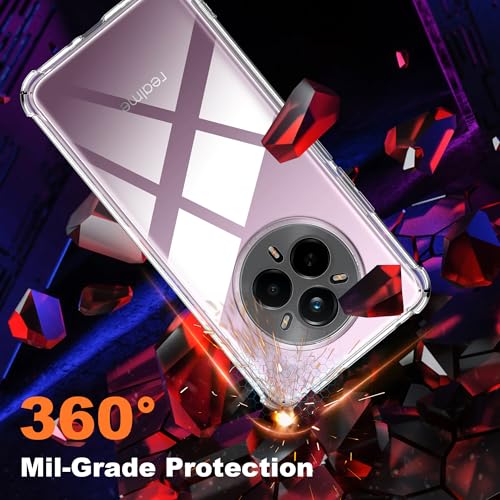 Image of Compatible for [ Realme P3 Pro 5G ] Bumper Back Case Cover for [ Realme P3 Pro 5G ] - Transparent