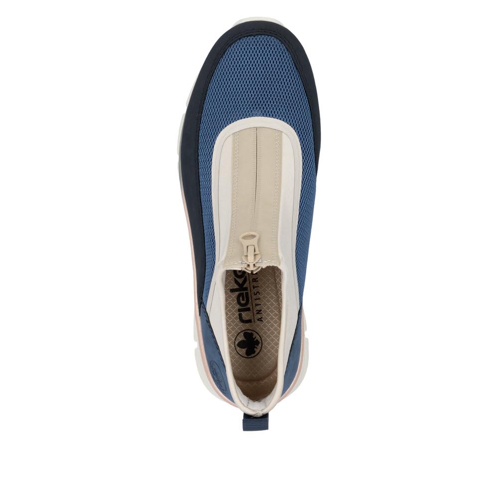 Rieker Damen Low-Top Sneaker 48053, Frauen Halbschuhe, lose Einlage