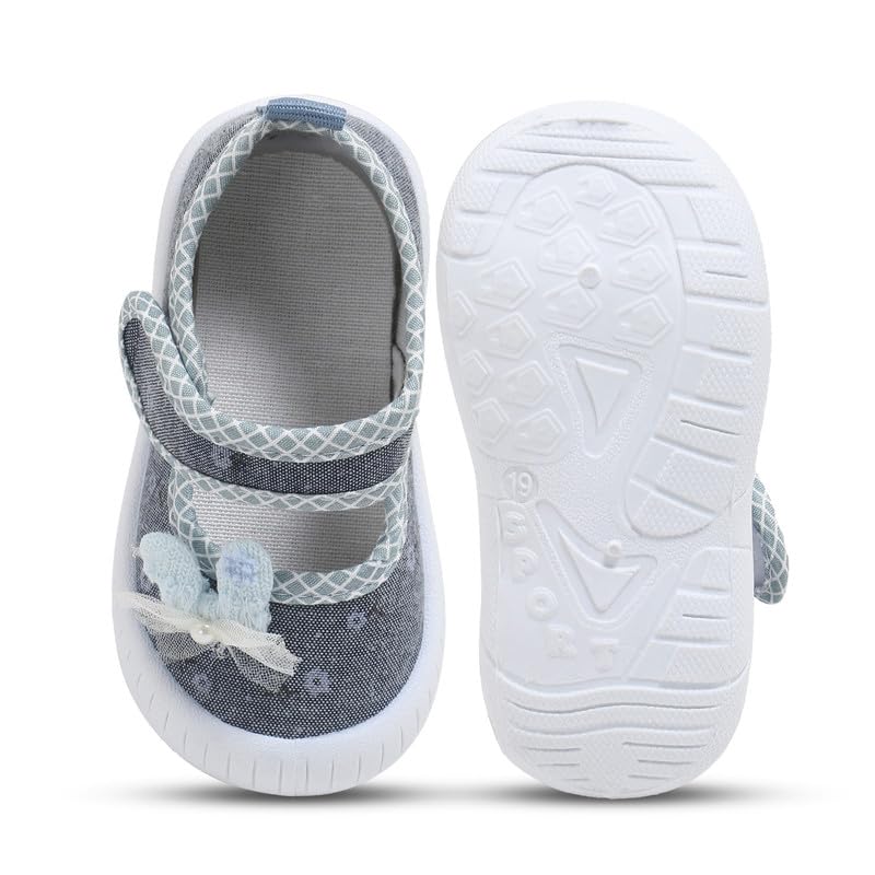 TopiBaaz Unisex Canvas Sneaker for Kids Baby Anti Skid Walking Casual Shoes Booties Girls Boys Soft Rubber Sole Cute Sandlas Knitted Toddler Shoes (Lpink, 3-6M) (B0D9SGYYDB) Amazon Price History, Amazon Price Tracker
