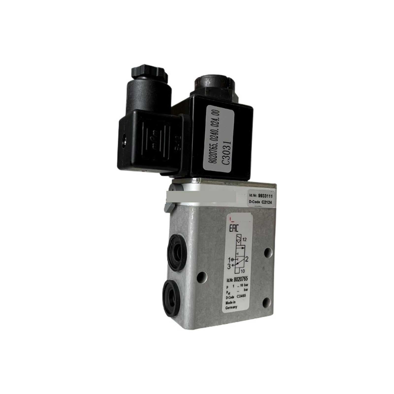 RCGKNNMUZ 8020765.0240.024.00 solenoid valve