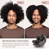 Shark SpeedStyle Pro FLEX Hair Dryer, High Performance High-Velocity Hair-Dryer w/ 4 Styling Attachments, Lightweight, Ionic, No Heat Damage, Folding Handle, For All Hair Types, Mocha Silver HD542UK - Image 14