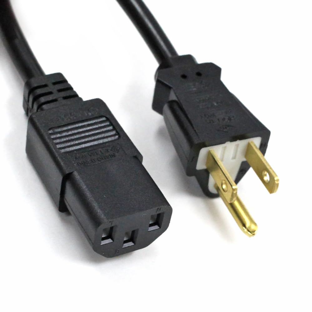 Amazon.co.jp: プロケーブル 非メッキ3ピン(アース端子付き) 電源