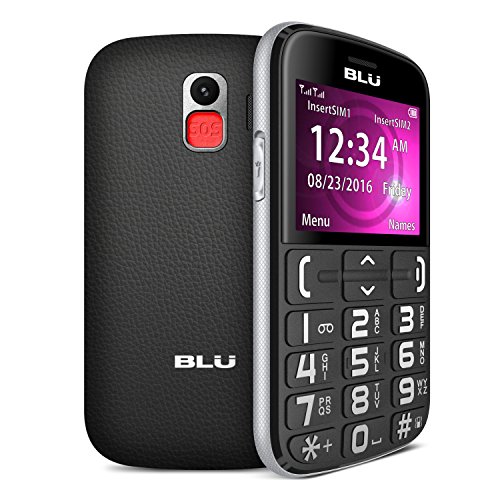 Blu Joy - 2.4", Factory Unlocked Phone - Black #TOP2