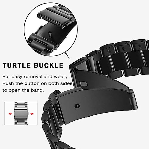 Correa Titanium para Garmin Vivoactive 20 mm miniatura 4