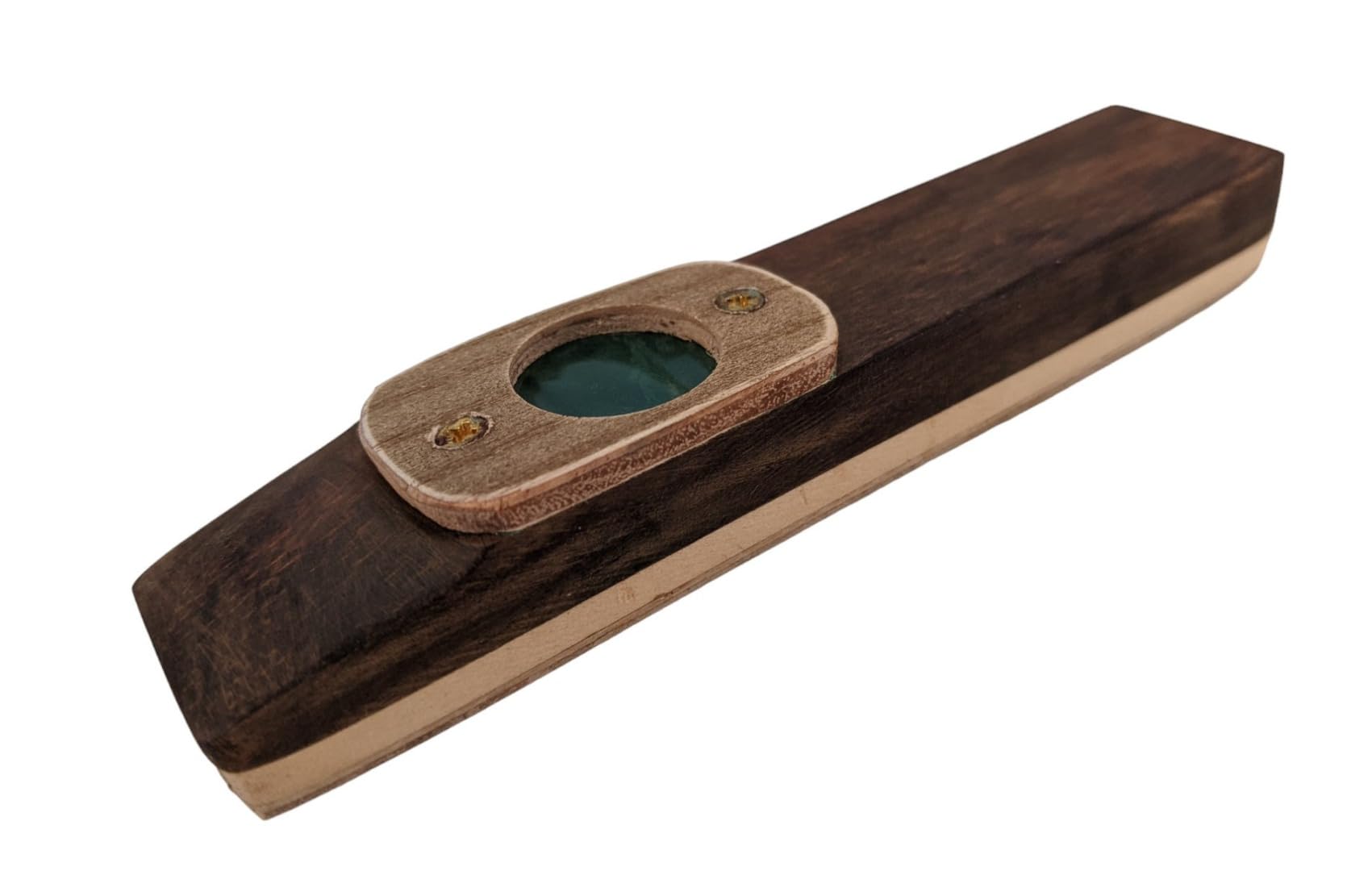 1 x vietnamesisches Profi-Kazoo, Holz, 11 cm, Fair-Trade