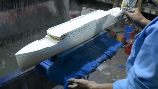 Amazon.com: Old Modern Handicrafts Titanic Painted Large Model