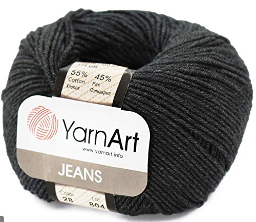 Image of YarnArt Cotton Blend Amigurumi Yarn - Cotton Acrylic Blend Yarn for Knitting & Crochet, Soft & Durable Yarn for Amigurumi, Baby Items and Garments