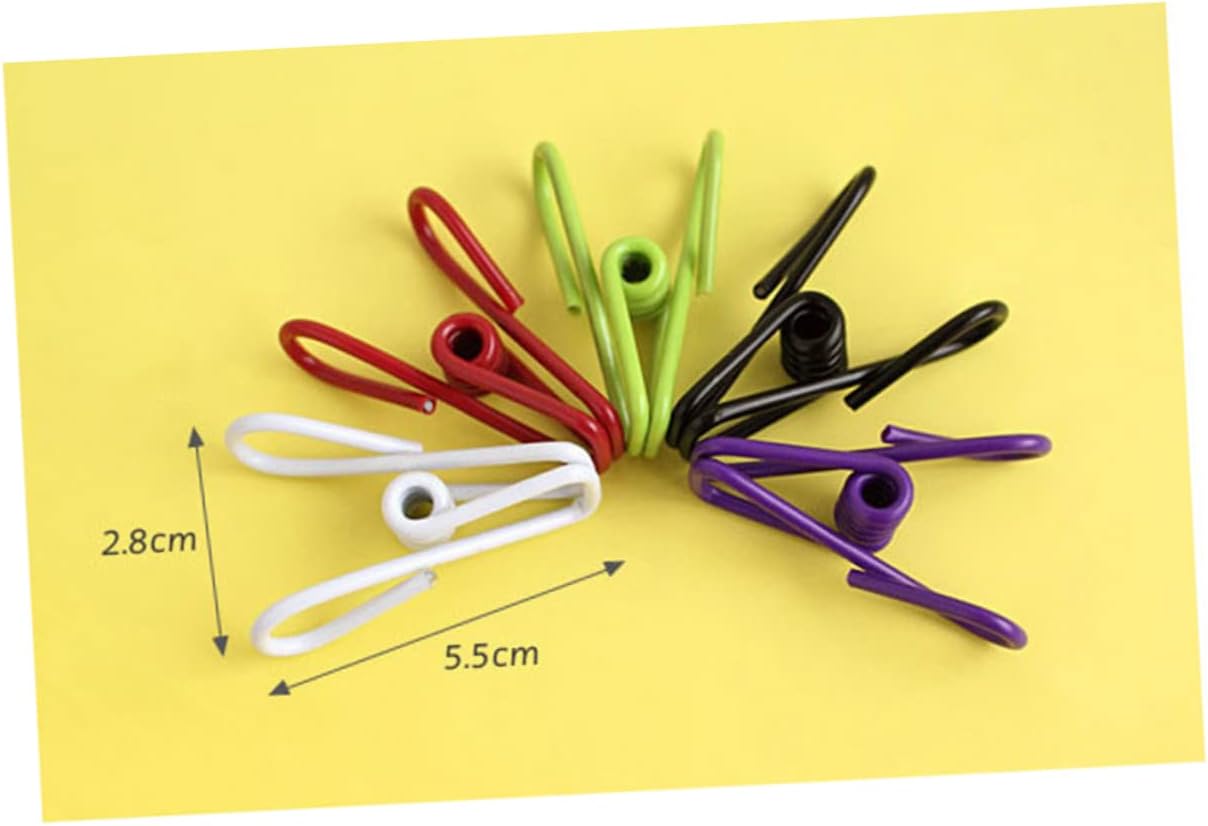 Clothes Pegs for Washing Line 100 Pcs Stainless Steel Clothespins Clips Cord Clothes Pins File Folders Socks Clothespin