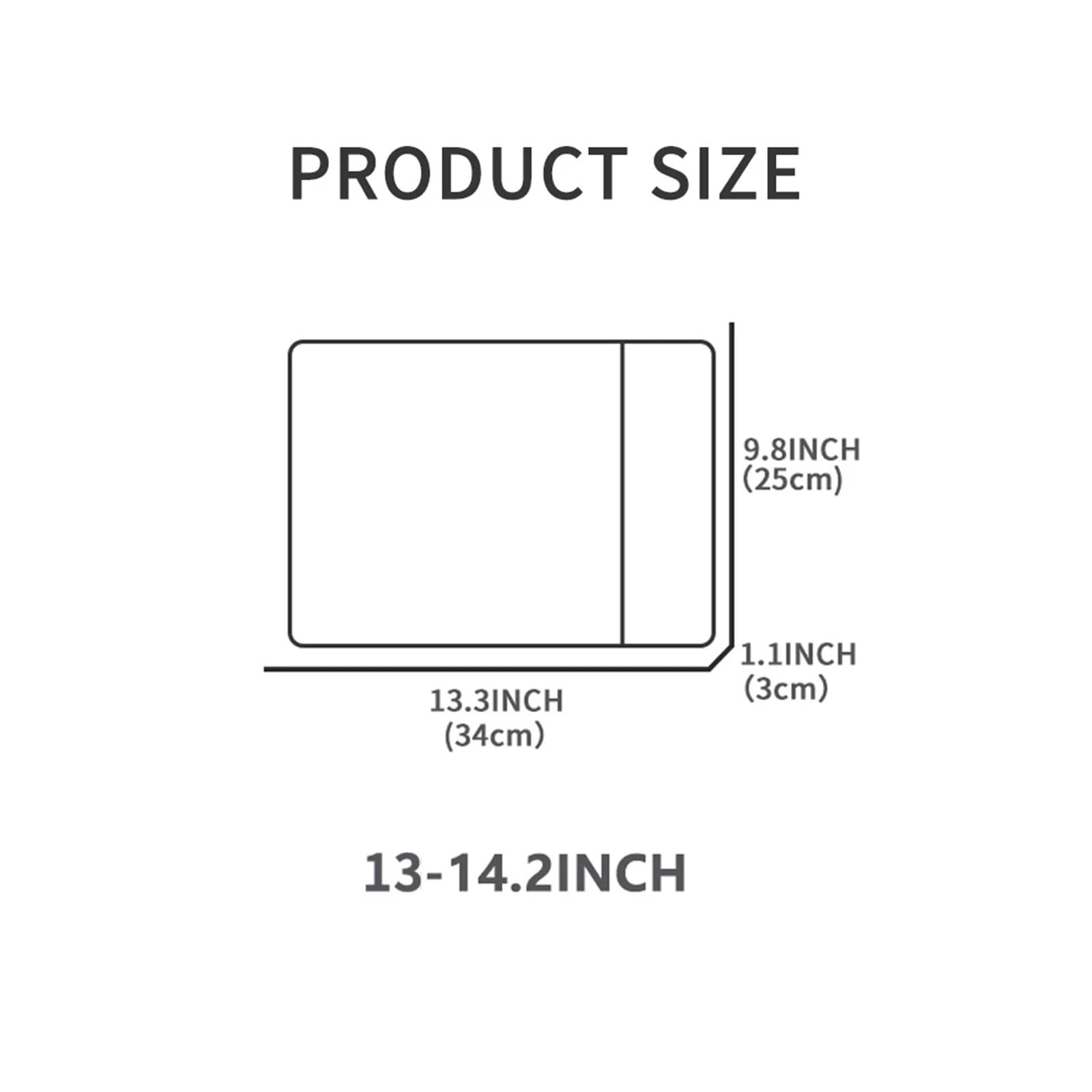 Funda for Ordenador portátil, Funda Suave for Tableta, maletín con Funda for portátil para Netbooks(Black)