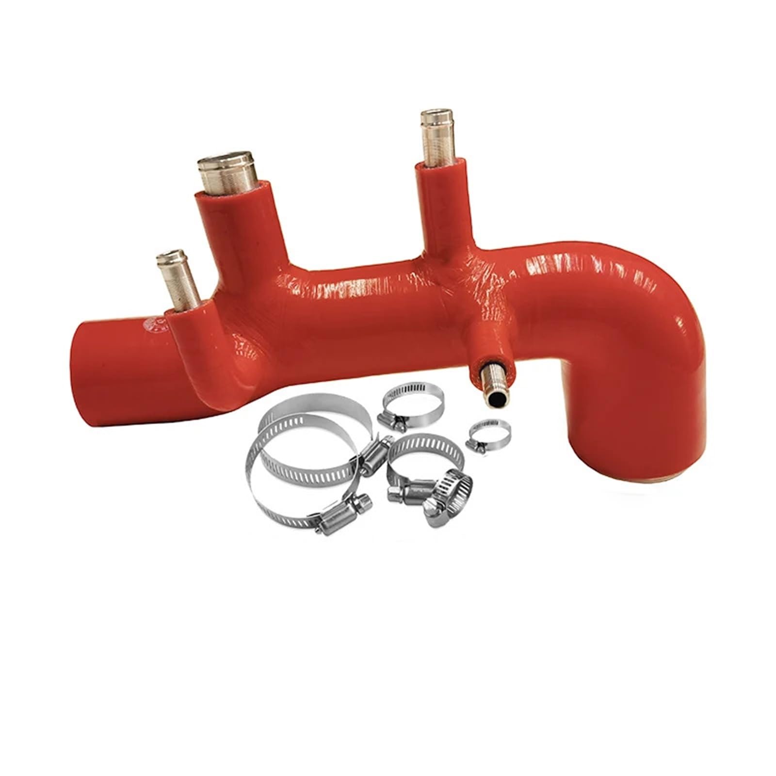 Samochodowe przewody i węże ciśnieniowe Wąż silikonowy dolotu turbosprężarki pasuje do Subaru IMPREZA GC8 EJ20 STI WRX MK5-6(K8-194 MK5-6 RED)