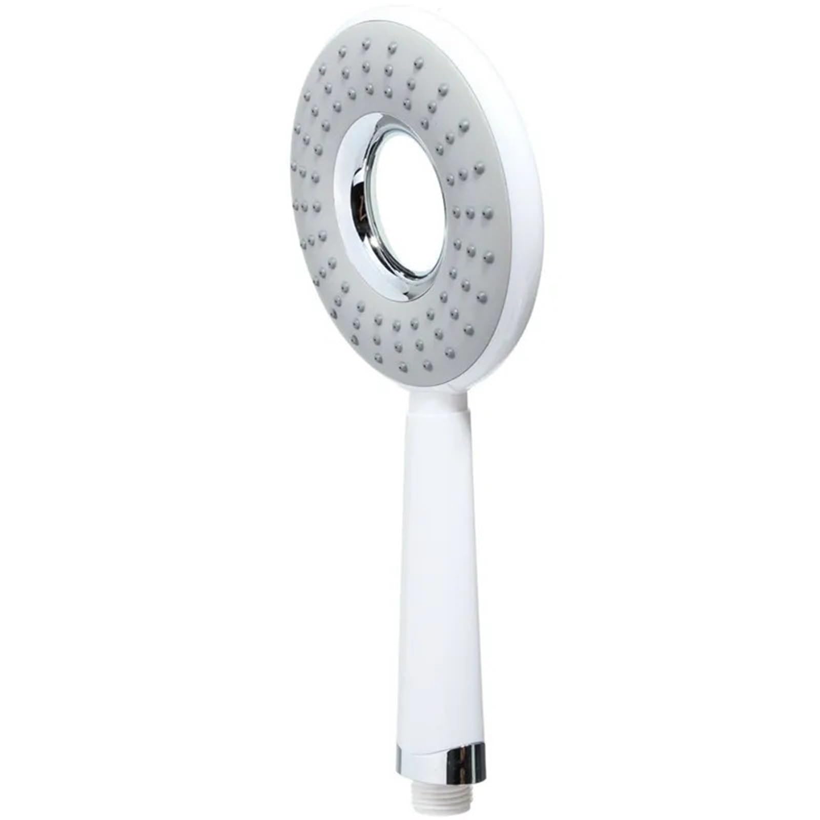 2 pezzi soffione bagno a pioggia accessori for il ad alta pressione ugello spruzzo a for risparmio idrico per Bagno(White)