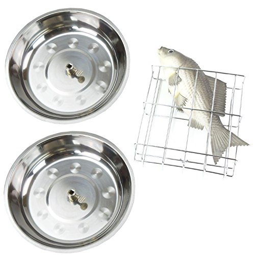 Set für Dönergrill R-8021 R-8121 52L 42 L 23L mit Fischkorb und zwei Schüsseln