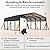 20x20FT Heavy-Duty Metal Carport with Reinforced Triangular Roof & Galvanized Steel Frame, UV, Hail & Snow Resistant Car Shelter for Vehicles, Boats, Outdoor Storage