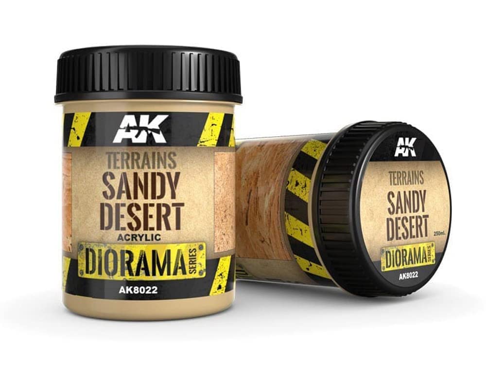 AK Interactive Terrain 250ml Sandy Desert