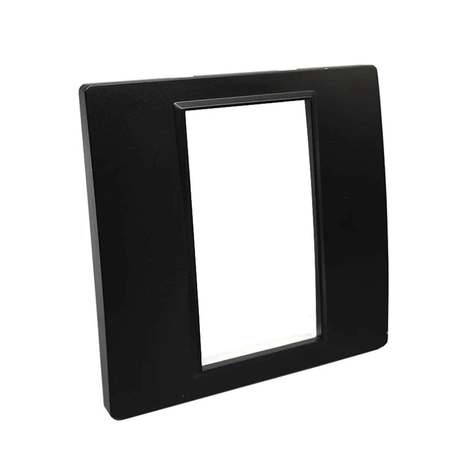 Ciemna płyta ścienna 86 x 86 mm gniazdo wtykowe z 3 gniazdami (3 porty)