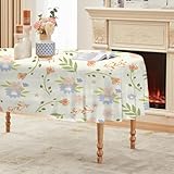 Entretien Facile:​Cette nappe anti-taches est pratique à nettoyer. Elle est lavable en machine et ne nécessite aucun repassage. Après le lavage en machine, un simple séchage à plat suffit à lui rendre son aspect neuf.