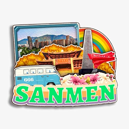 Sanmen County Taizhou Zhejiang China Fridge Magnet Wooden Collection 3D Wood Handmade Travel City Souvenirs Refrigerator Magnet Home Decoration Gift -826 Sanmen County Taizhou Zhejiang China Fridge Magnet Wooden Collection 3D Wood Handmade Travel City Souvenirs Refrigerator Magnet Home Decoration Gift -826