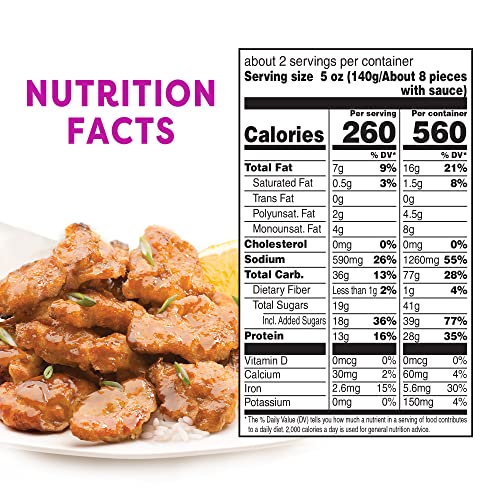 Gardein Mandarin Orange Crispy Plant-Based Chick'n, Vegan, Frozen, 10.5 Oz. #TOP5