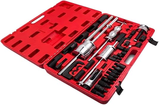 Diesel Injector Remover Puller Tool Universal Slide Hammer Extractor Compatible With Common Rail Diesel Engines