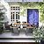 VINGLI 7 Pieces Patio Dining Set, Wicker Outdoor Dining Set for 6 Patio Furniture Set with Acacia Wood Table Outdoor Table and Chairs for Garden and Yard