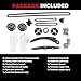 Autodevil Timing Chain I-VVT Sprocket Kit 3.5L Fit for 350Z 2008-2009 for Altima 2008-2014 for Maxima Murano 09-14 for G35 FX35 M35 G25 EX35 Car Engine Time Replacement Parts 13025JA10A 13025JK20A