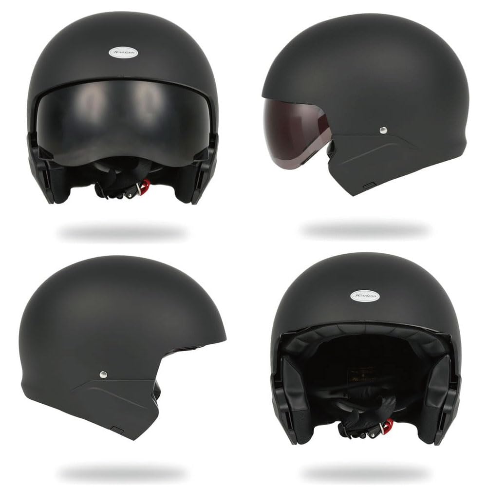 Amazon.co.jp: フルフェイスへルメット HORIZON HELMETS マット
