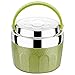 Lunch box szczelna próżniowa zupa termiczna zupa zupa, przechowywanie żywności ze stali nierdzewnej Bento Box, termos do gorącej żywności 2-poziomy izolowane jar kolby, obiad w stylu bento