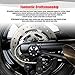 Goldfire Spyder Driver Footpegs Bat Shape Foot Pedal Front Rider Foot Rest Large Wide Floorboards Tricycle Accessories Fit for the Can-Am Spyder, Rear Axle Cover Caps Axle Nut Covers Aluminum