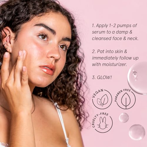 Image of grace & stella Award Winning Hyaluronic Acid Face Serum (50ml /1.7 fl oz) Removes Fine Lines & Wrinkles, Hydrating Hyaluronic Acid Serum for Face, Acido Hialuronico for Women - Vegan Skincare (2-Pack)