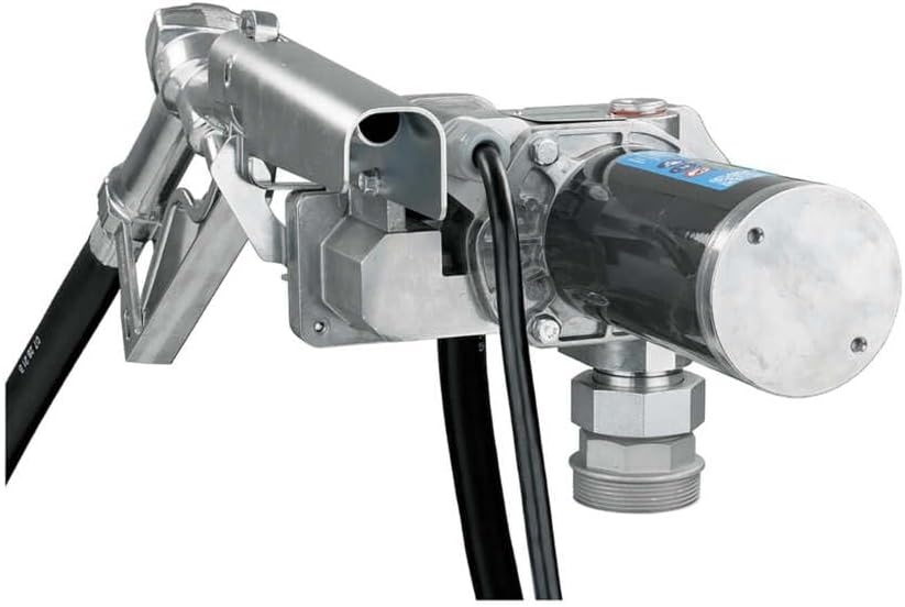GPI - M-150 Series Fuel Transfer Pump, Manual Shut-Off Unleaded Nozzle, 15 GPM, 12 Volt (110000-99)