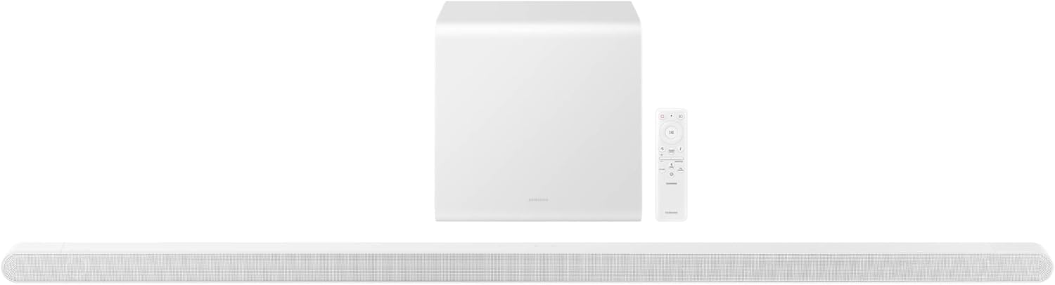 SAMSUNG S801D 3.1.2ch Soundbar w/Wireless Dolby Atmos Audio, Ultra Slim Design, Q-Symphony, SpaceFit Sound Pro, Adaptive Sound, Game Mode Pro with Alexa Built-in, HW-S801D/ZA - Thumbnail 2