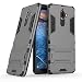 Produktbild Nokia 7 plus case,Stylish cover GOGME [Tough Armor Series]Rugged TPU/PC Hybrid Armor, Anti-Scratch PC back panel + Shockproof TPU bumper+Foldable holder,Ultra-thin phone shell for Nokia 7 plus. gray