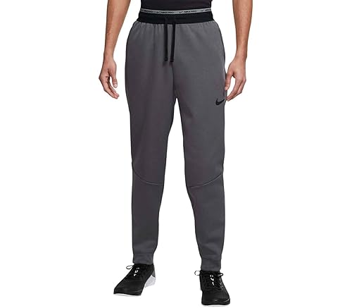 Therma Sphere Men's Therma-FIT Fitness Pants (Iron Grey/Black/Black, DD2122-068) Size