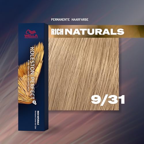 Wella Professionals KOLESTON PERFECT – 9/31 Lichtblond Gold‑Asch (60ml) – Ansicht 2