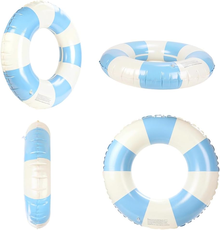 Inflatable Pool Floats Swim Tube Rings Pool Floaties Toys Beach Swimming Party Toys