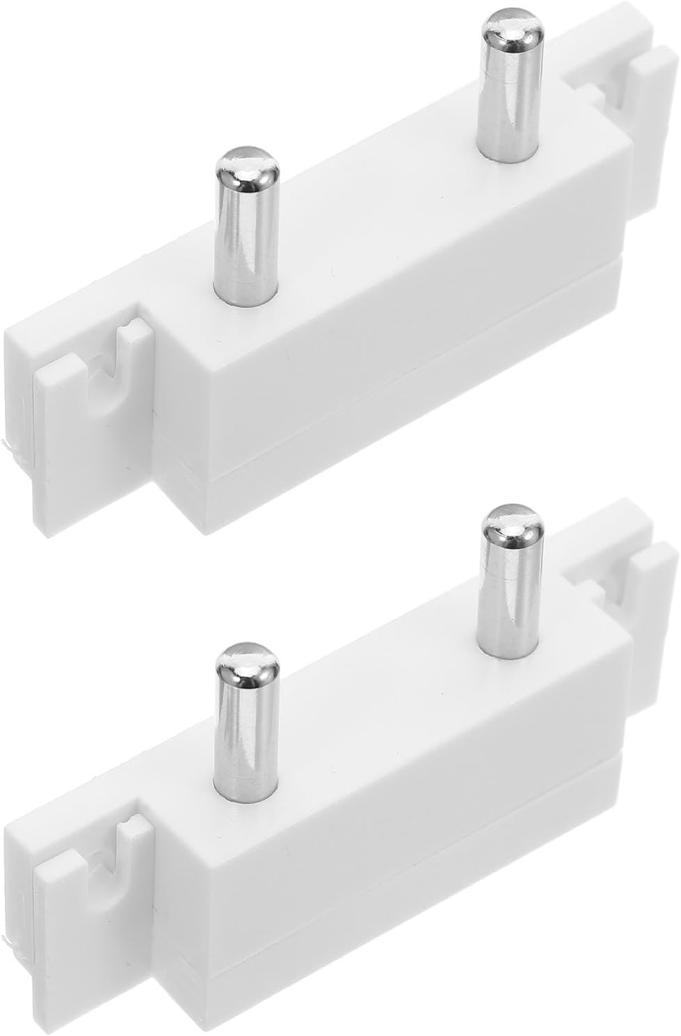 Water Leak Detection Sensor Probes Abs Housing 2pcs Stainless Steel with Easy Installation Precise Sensing White Water Liquid Level , and Basement and Areas at Risk of Leaks