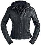Girl-Lederjacke || Normaler Schnitt || Rundhals || Langlebige Materialien
