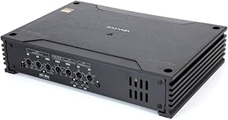 Kenwood eXcelon X802-5 5 Channel Power Amplifier 500 Watt RMS at 1 Ohm X8025 (Renewed)