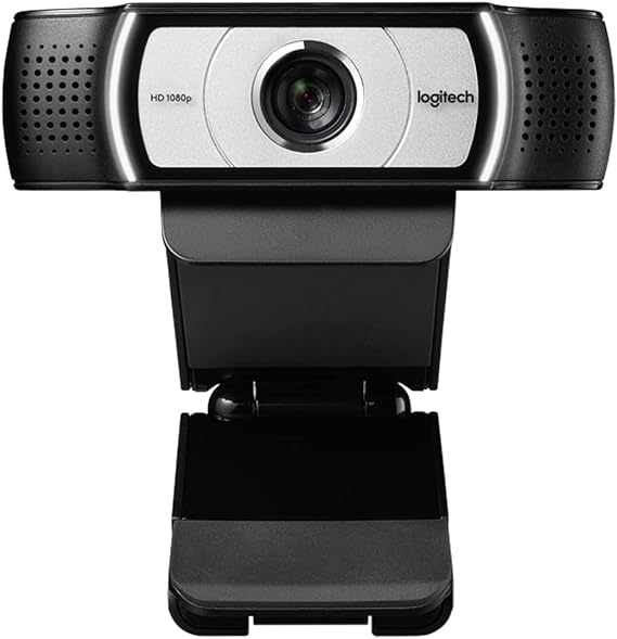 Logitech C930 HD Webcam (1080p ve USB Bağlantısı) Siyah/Gümüş Rengi